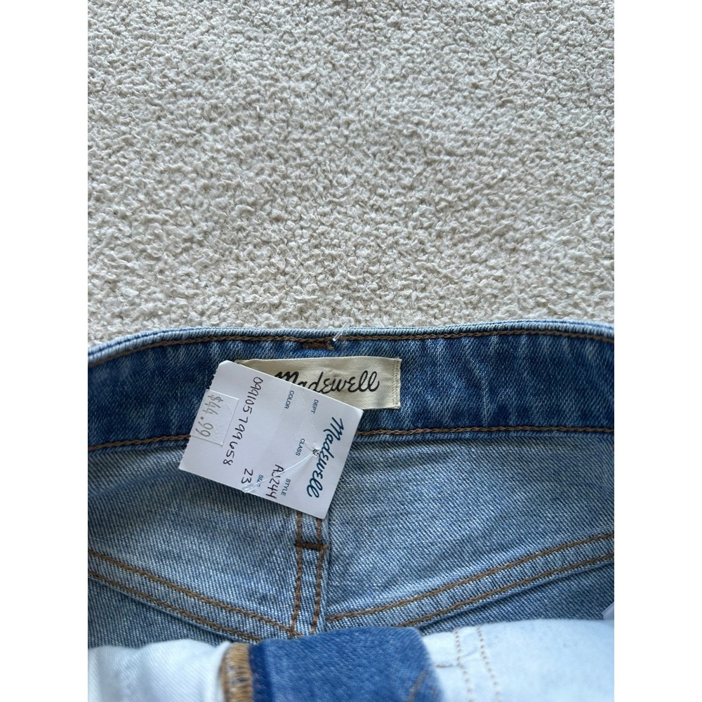 NWT Madewell Women's Curvy High-Rise Denim Shorts Size 23 - Picture 2 of 7